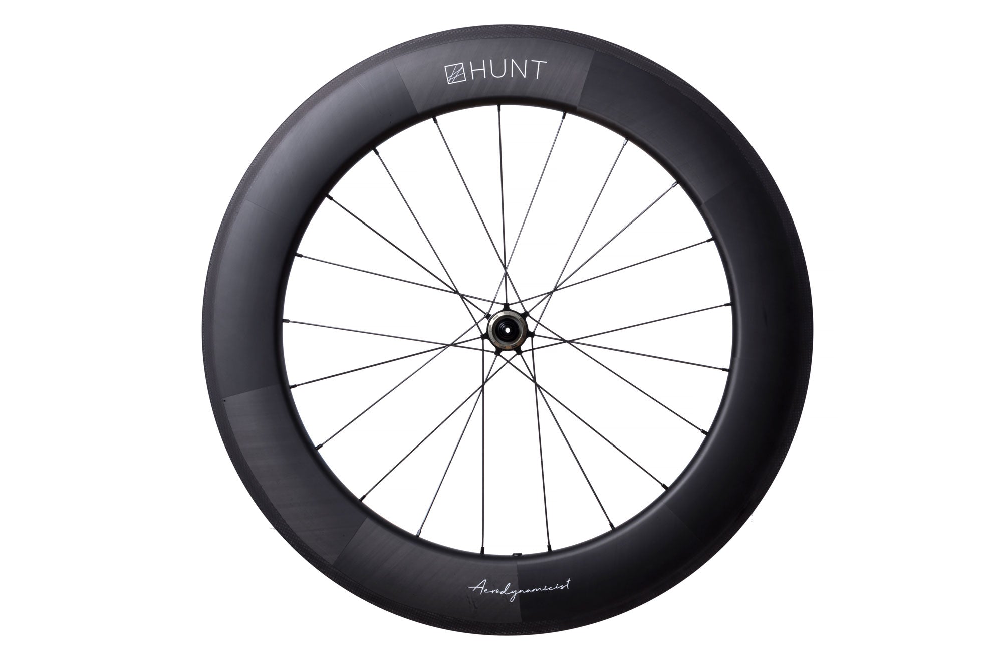 HUNT 82 Carbon Aerodynamicist Wheelset - Lightweight Road Bike Wheels for Racing & Performance Cycling | Perfect for Triathlons, Time Trials & High-Speed Road Riding