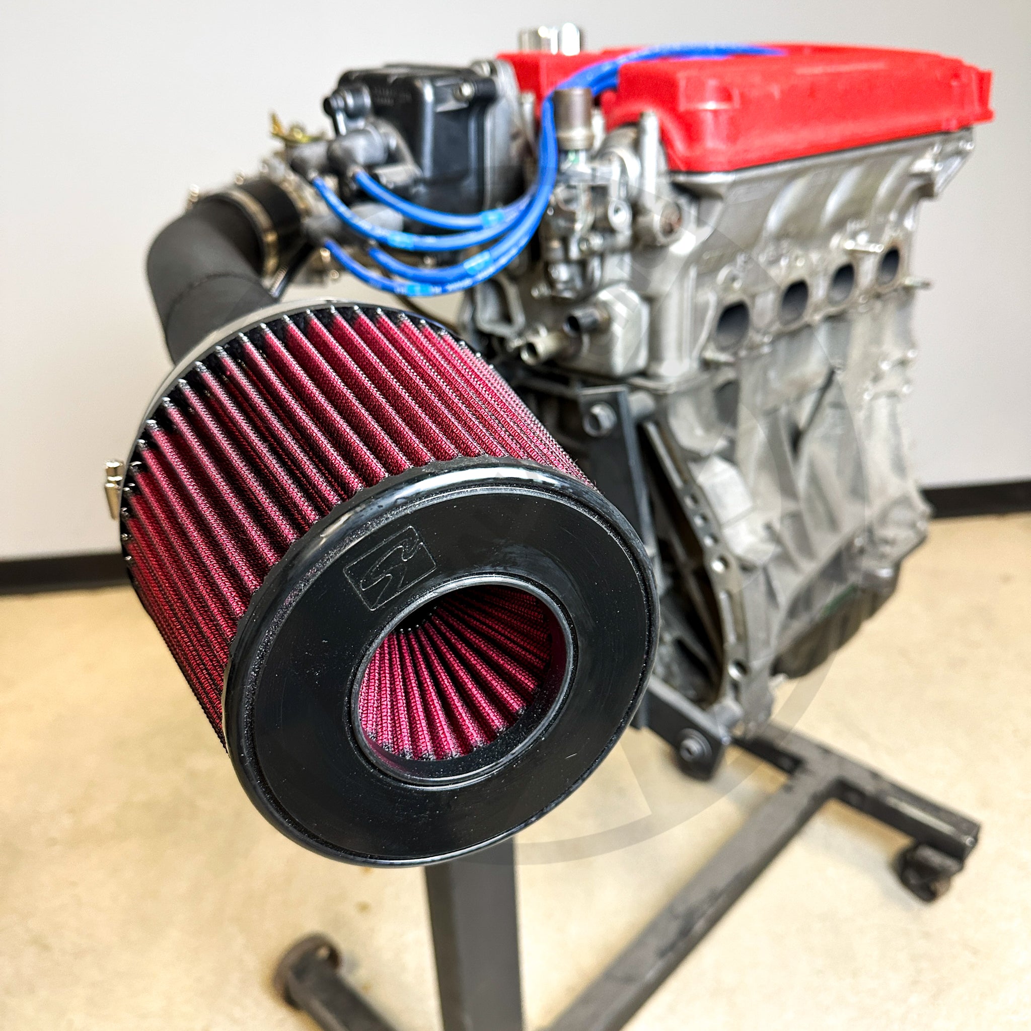 Skunk2 Ultra Street 3 Inch Air Intake System for Honda Civic & Integra - Wrinkle Black Finish | High-Performance Cold Air Intake Upgrade | Street Racing & Daily Driving