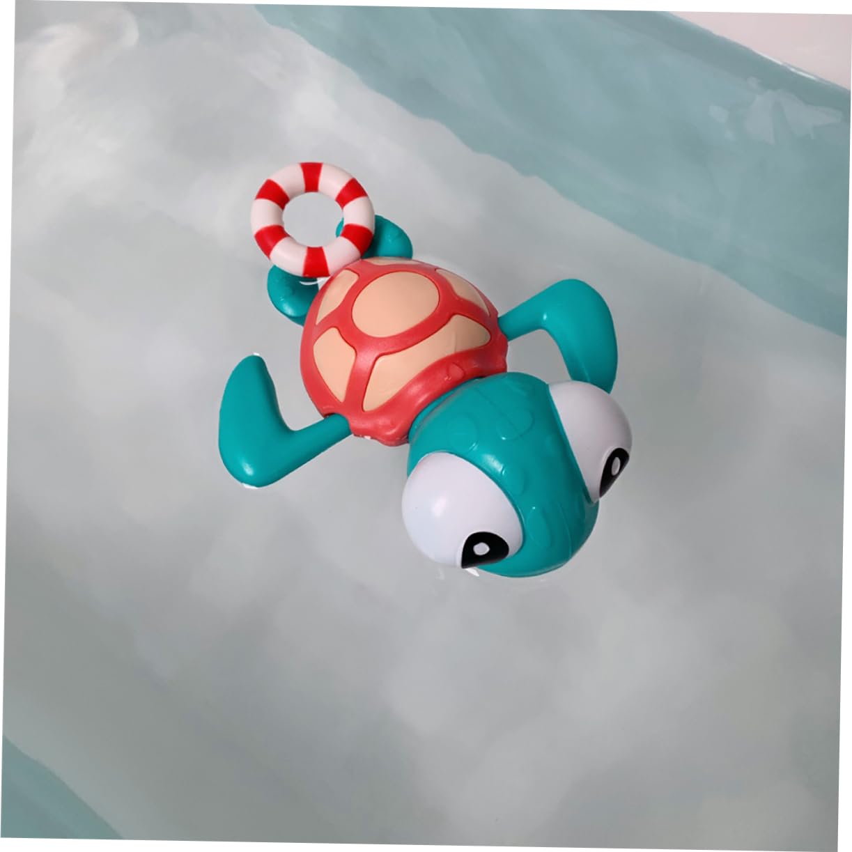 BRIGHTFUFU 1pc Wind Up Bath Toys - Funny Animal Floating Water Toys for Kids, Cute Bathtub Toys for Toddlers, Perfect for Bath Time Fun & Sensory Play