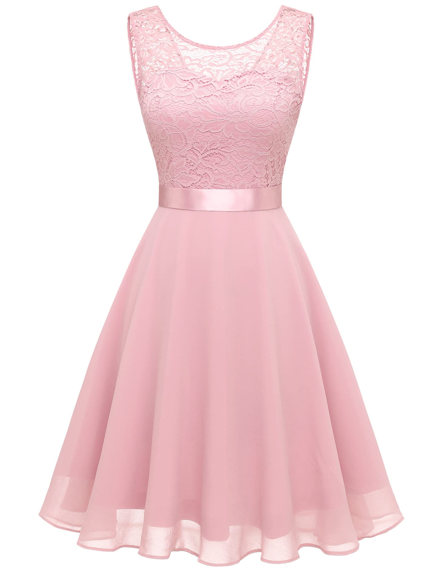 BeryLove Women's Short Prom Dress Lace Wedding Guest Cocktail Party Bridesmaid Formal Dress - Perfect for Homecoming, Evening Parties & Special Occasions