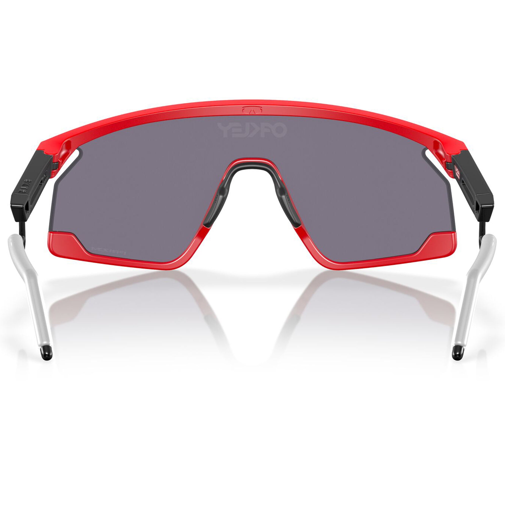 Oakley BXTR Metal FP Sunglasses - Matte Red Frame with Polarized Lenses for Men & Women - Perfect for Running, Cycling & Outdoor Sports