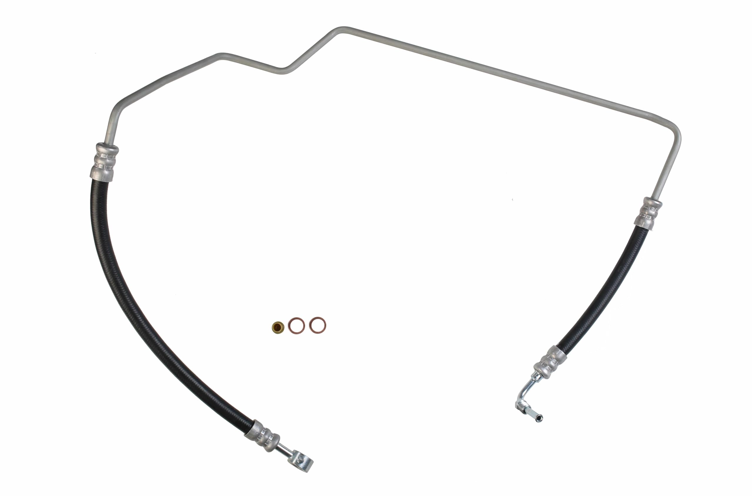 Sunsong 3402348 Power Steering Pressure Line Hose Assembly - High Performance Replacement for Smooth Steering - Perfect for Chevy, GMC, Ford Trucks & SUVs