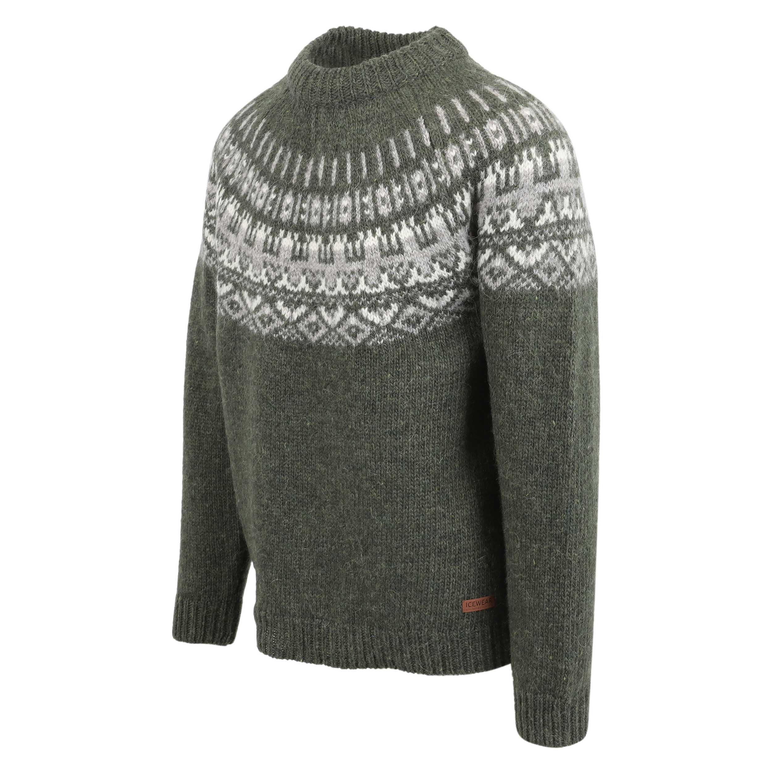 Icewear Men's Winter Pullover Sweater - Soft & Warm Knit Sweatshirt for Casual Wear, Outdoor Activities & Layering