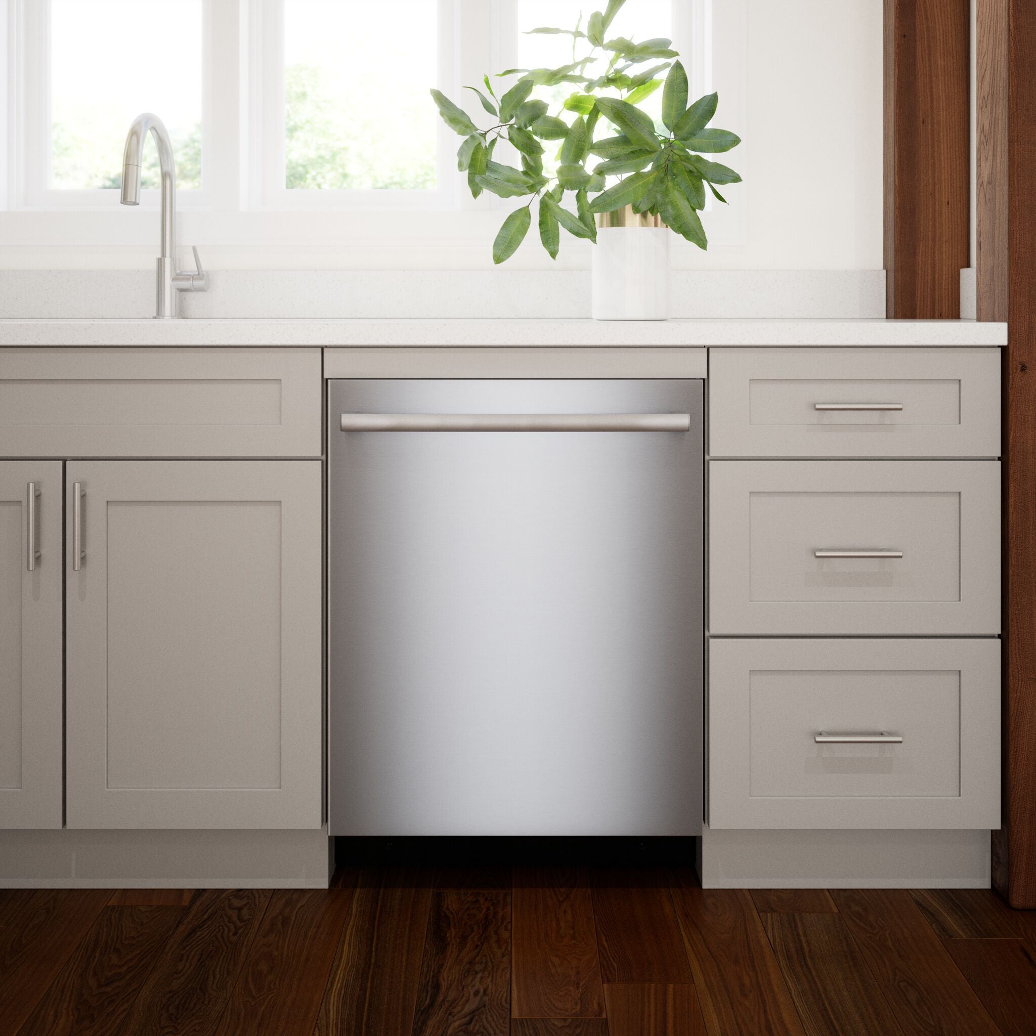 Bosch 800 Series Smart Dishwasher with CrystalDry Technology - Stainless Steel, Energy Star Certified (Model SGX78C55UC) - Perfect for Large Families & Entertaining Guests