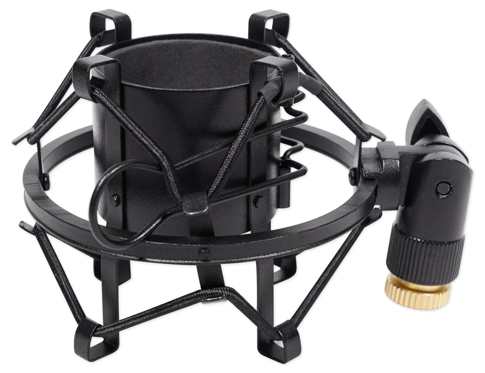 Rockville Professional Gaming & Streaming Microphone Stand with Adjustable Gooseneck, Weighted Base & Shock Mount - Perfect for Twitch, YouTube & Podcasting Setup