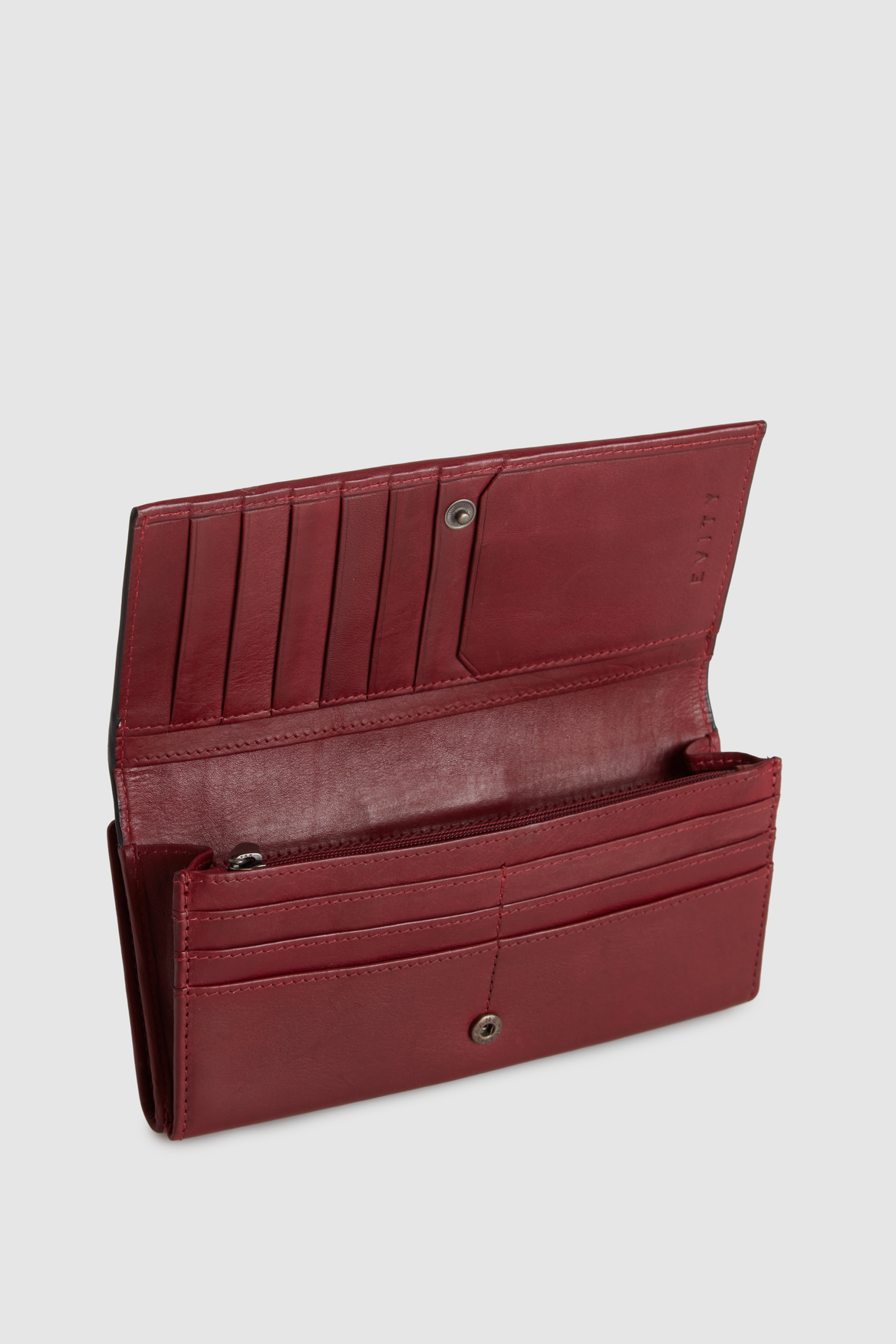Sofia Genuine Leather Large Wallet for Women - RFID Blocking, Multiple Card Slots & ID Window - Perfect for Travel, Work & Everyday Use