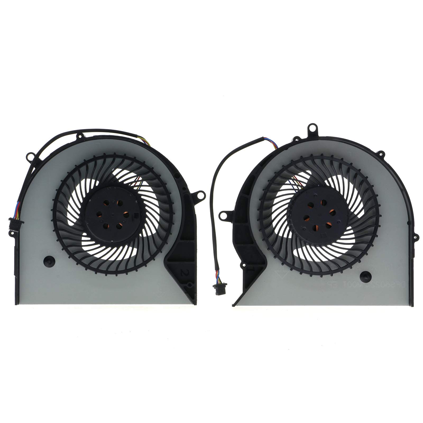 ASUS FX63VM FZ63VM FX63VM7300 FX63VM7700 FZ63VD GL703 GL703V GL703VD GL703VM Replacement Cooling Fan - DC12V 0.4A DFS552012M00T-FK7V DFS602212M00T-FK7W - Perfect for Gaming Laptop Overheating Prevention & Performance Boost