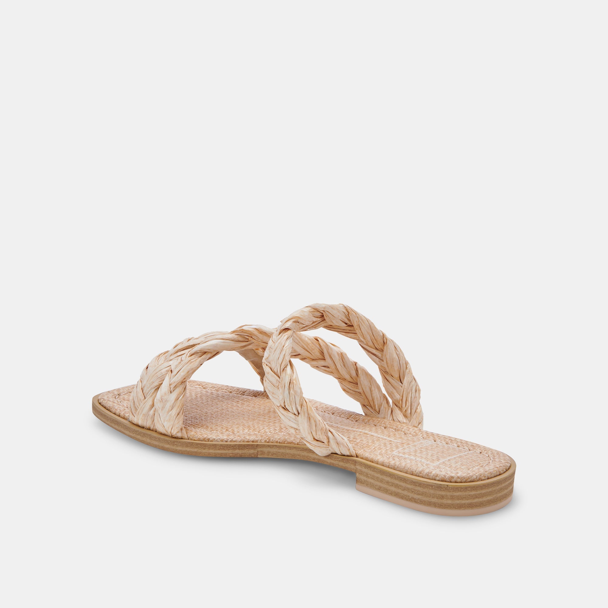IMAN SANDALS Women's Lightweight Natural Raffia Sandals - Comfortable Summer Beach Shoes for Walking, Vacation & Outdoor Activities