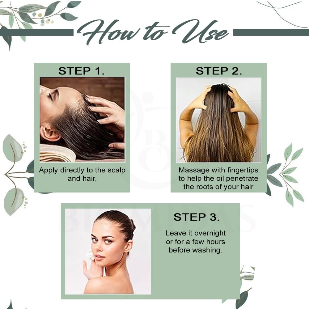 Biomidas 100% Pure Rosehip Oil & Avocado Oil Combo (100ML Each) - Promotes Hair Growth, Reduces Hair Fall, Repairs Split Ends for Soft & Shiny Hair - Perfect for Daily Hair Care & Scalp Treatment (Pack of 2)
