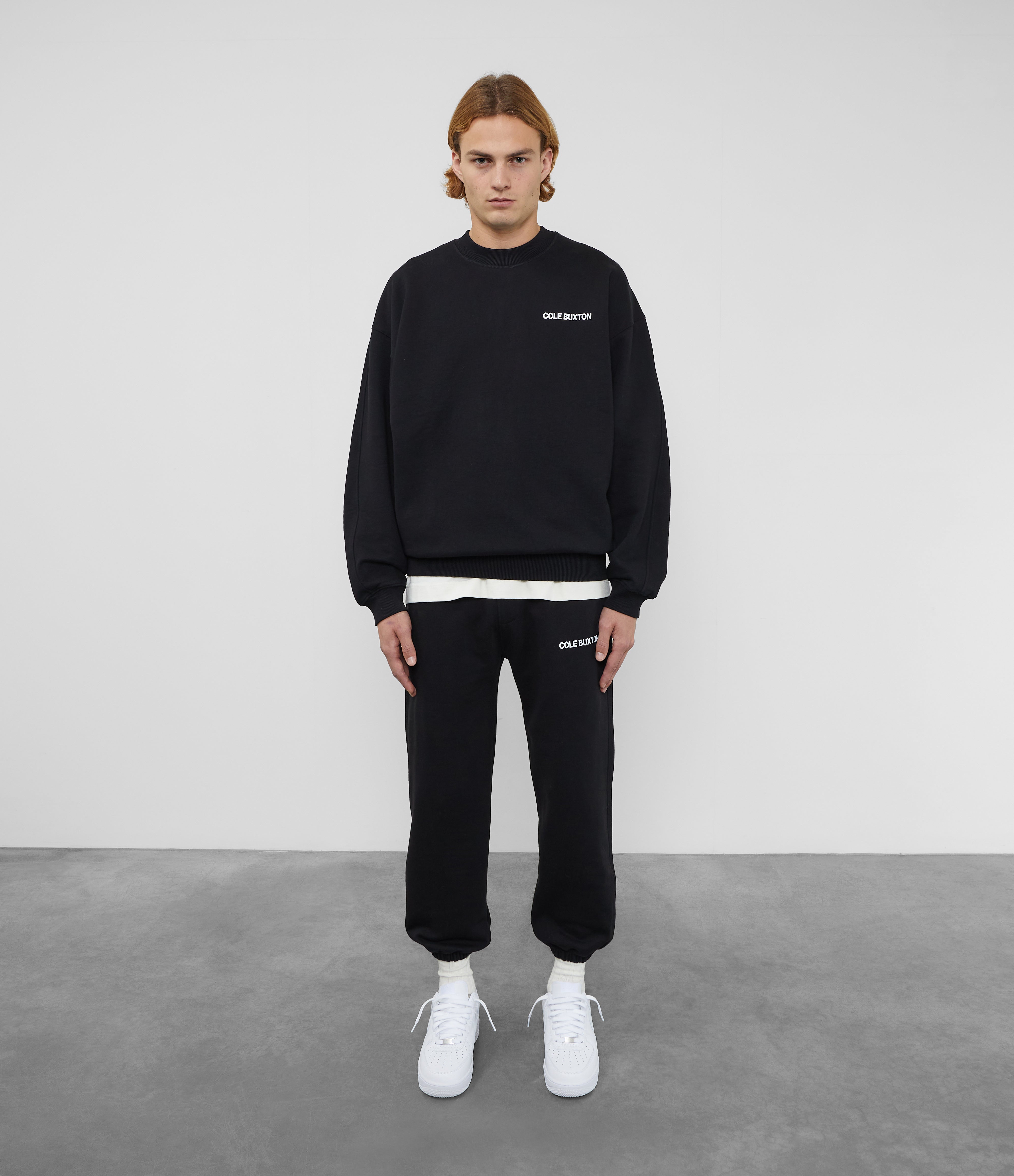 CB SPORTSWEAR Men's Fleece Sweatshirt - Comfortable Pullover Hoodie for Gym, Running & Casual Wear - Soft Cotton Blend Athletic Sweatshirt for Men