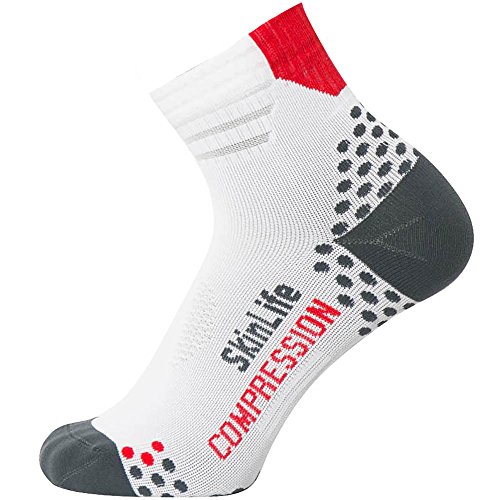 1 Pair - White/Red