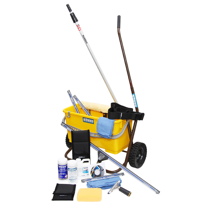 Sorbo Leif Cart Kit - Premium Shopping Cart with Wheels for Easy Grocery Hauling | Perfect for Supermarkets, Retail Stores & Home Use