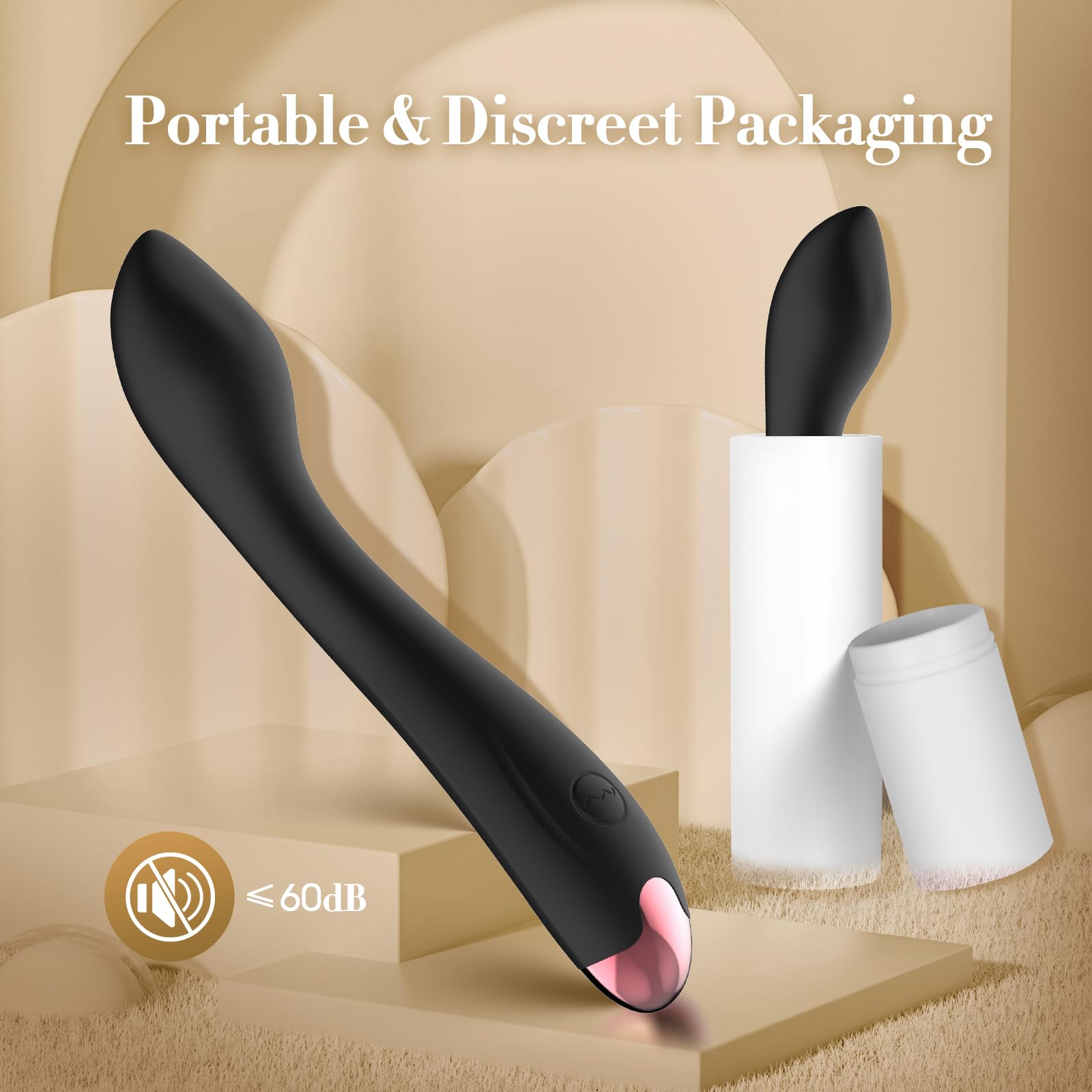 G Spot Mini Bullet Vibrator - 10 Powerful Vibrations for Women & Men, Clitoral & Nipple Stimulator, Anal Toy - Perfect for Couples Play, Travel & Intimate Pleasure