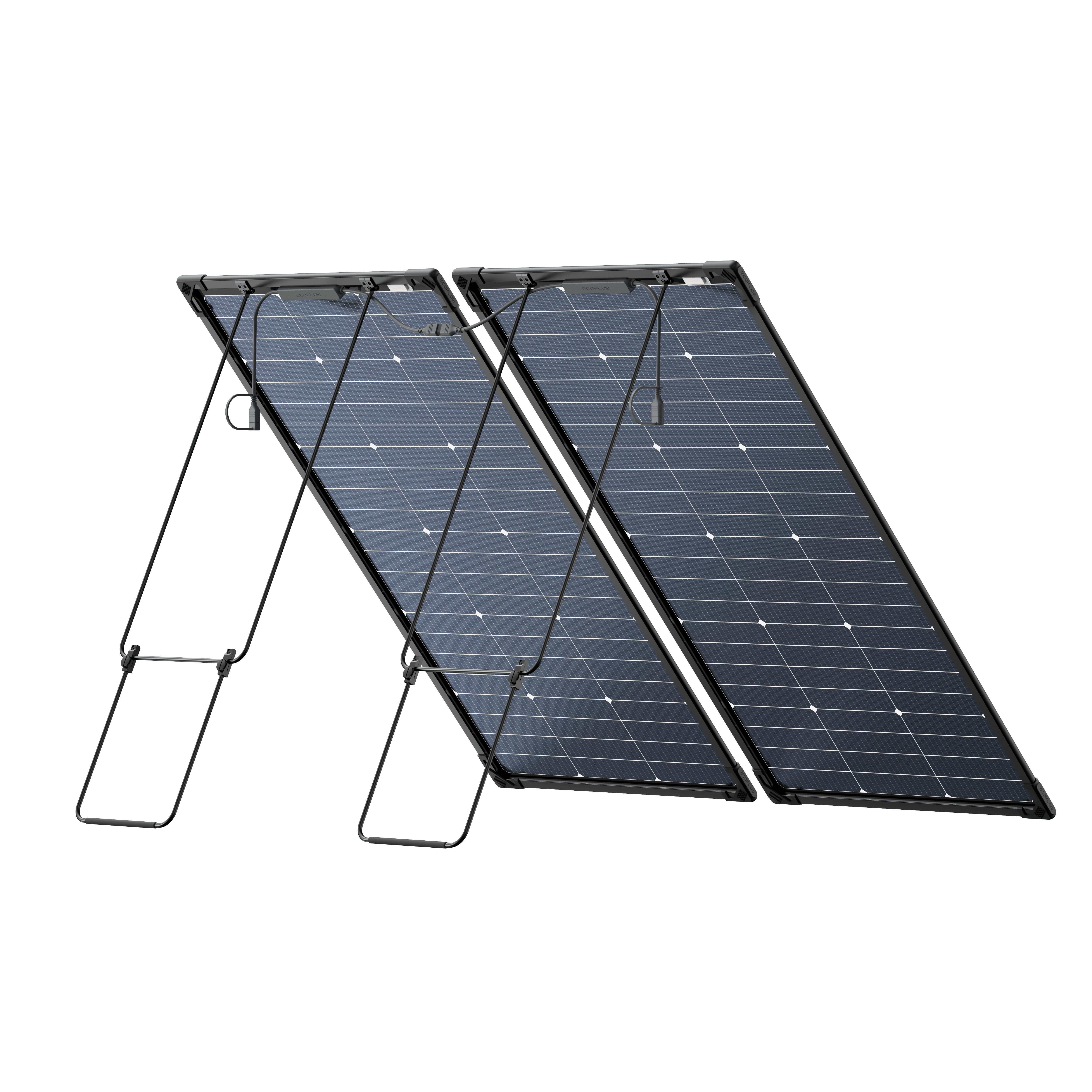 EcoFlow 125W Bifacial Portable Solar Panel Kit (125W/250W/500W) for RV, Camping & Off-Grid Power - High Efficiency Foldable Solar Charger for Outdoor Adventures