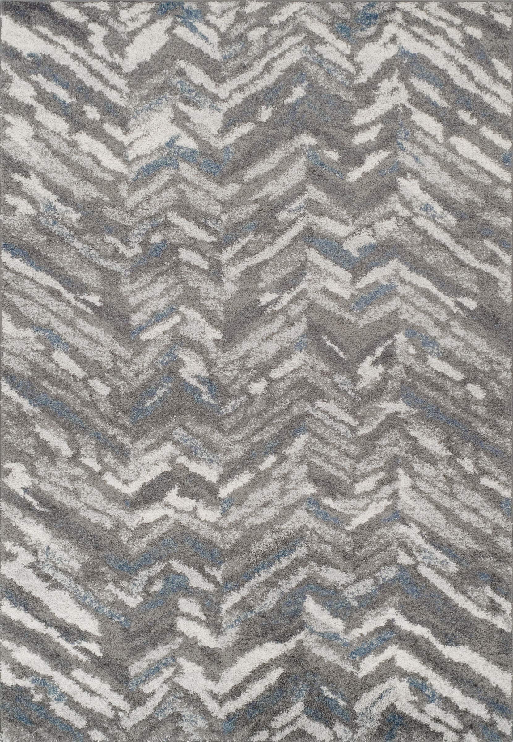 Addison Rugs Reston 8'x10' Grey Area Rug - Soft Modern Living Room Carpet for Home Decor & Bedroom Floor Mat