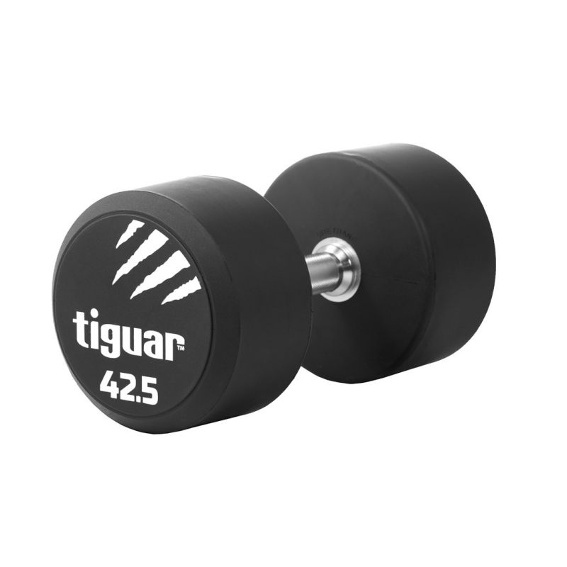 Tiguar 42.5kg PU Coated Dumbbell Set - Premium Weightlifting Equipment for Home Gym, Strength Training & CrossFit Workouts | Perfect for Fitness Enthusiasts & Personal Trainers