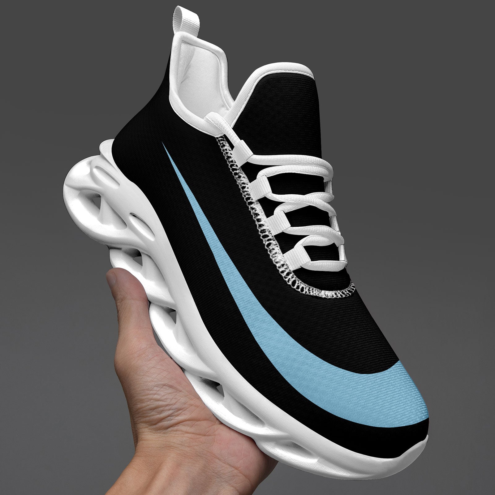 Custom Maxsoul Personalized Sneakers - Breathable Lightweight Running Shoes for Men & Women (Style FN003 E020109, Size 13) - Perfect for Jogging, Gym Workouts & Casual Wear