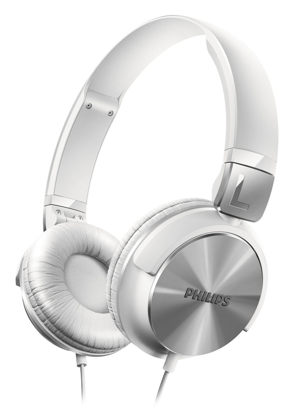 Philips SHL3160WT/27 Wireless Over-Ear Headphones with Noise Cancellation, White - Perfect for Travel, Work & Home Listening