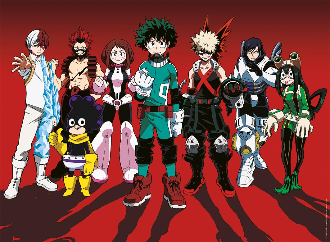 Ravensburger 500-Piece My Hero Academia Anime Puzzle for Adults & Kids Ages 12+ - Perfect for Family Game Night, Anime Fan Gifts & Home Decor
