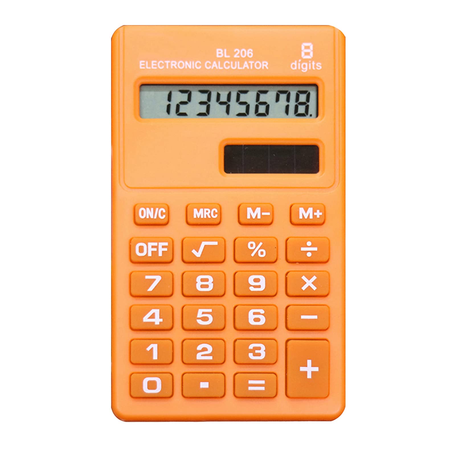 Hislaves School Stationery Supplies - 8 Digit Portable Calculator with Reliable ABS, Pocket Size Handheld Calculator for Office, School & Home Use
