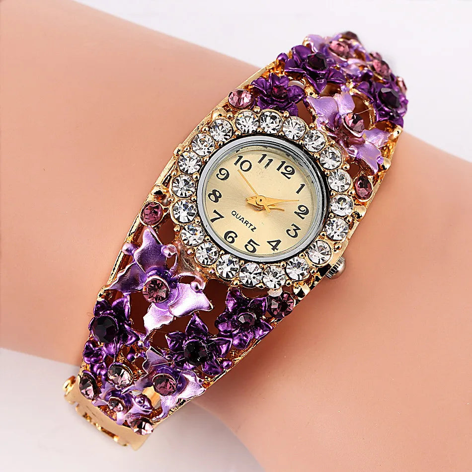 Exquisite Diamond Bangle Bracelet for Women - 14K Gold Plated Cubic Zirconia Tennis Bracelet - Perfect for Weddings, Anniversaries & Special Occasions