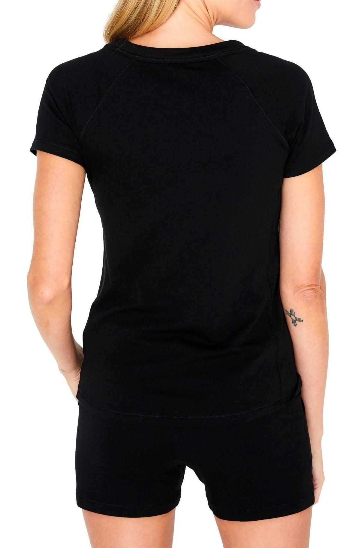 Olivia Short Henley Loungewear Set - Women's Soft Cotton Sleepwear & Casual Outfit for Home, Yoga, and Relaxation