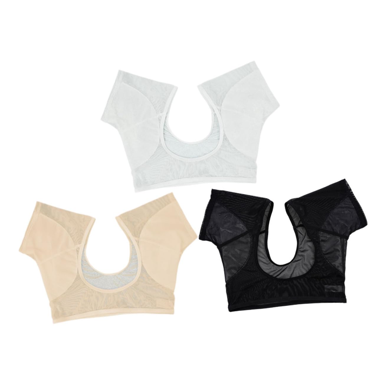 Women's Sweat Pad Vest - Breathable Underarm Vest for Girls & Teens - Skin-Friendly Comfort Wear for Gym, Yoga & Daily Activities