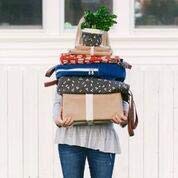 MAIKA Eco-Friendly Recycled Canvas Tote Bag - Large Durable Carryall for Women, Work, Grocery Shopping & Beach (Stylish & Sustainable)