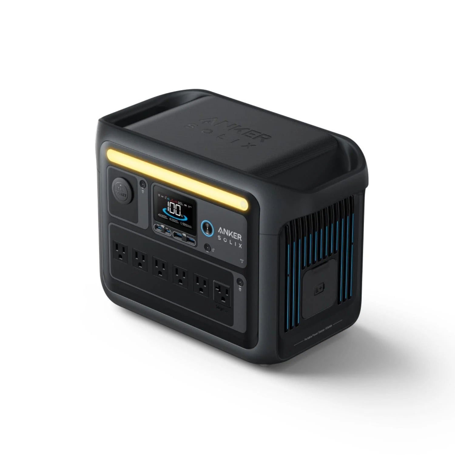 Anker SOLIX C1000X 1056Wh 1800W Portable Power Station - Solar Generator for Camping, RV, Home Backup & Outdoor Adventures
