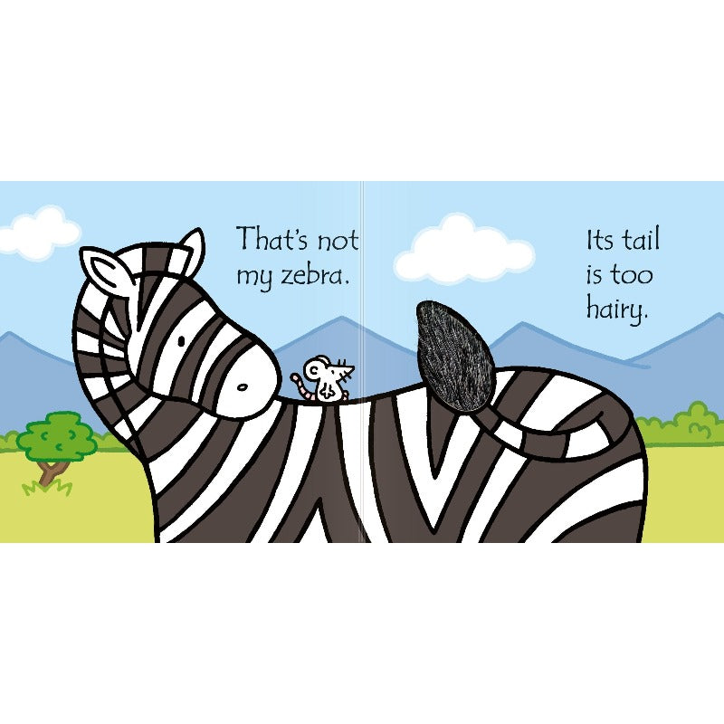 That's Not My Zebra - Touch and Feel Board Book for Babies & Toddlers - Interactive Sensory Book for Early Learning - Perfect for Bedtime, Playtime & Gifts