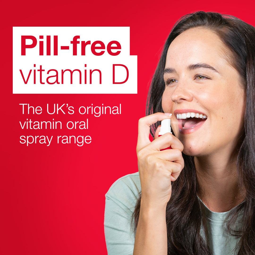BetterYou Vitamin D3 3000 IU + K2 Oral Spray - Fast Absorption Immune & Bone Support Supplement - Easy-to-Use for Home, Travel & Daily Wellness Routine
