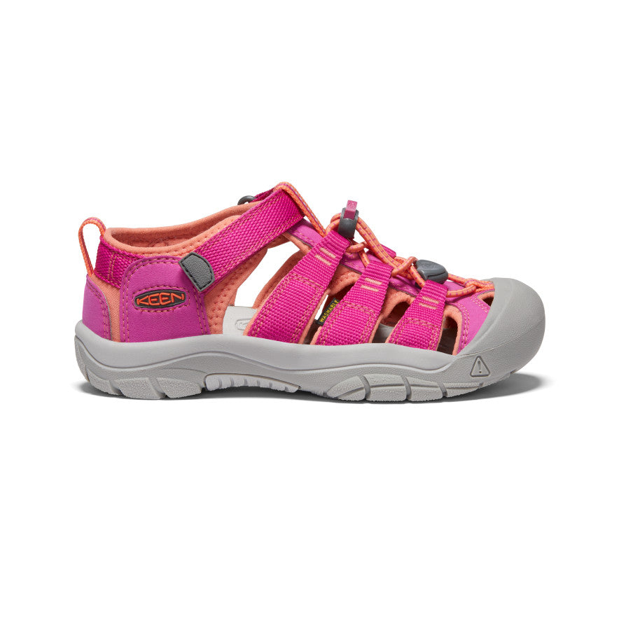 Newport H2 Sandals for Big Kids - Verry Berry/Fusion Coral | Comfortable Water Shoes for Beach, Pool & Outdoor Play