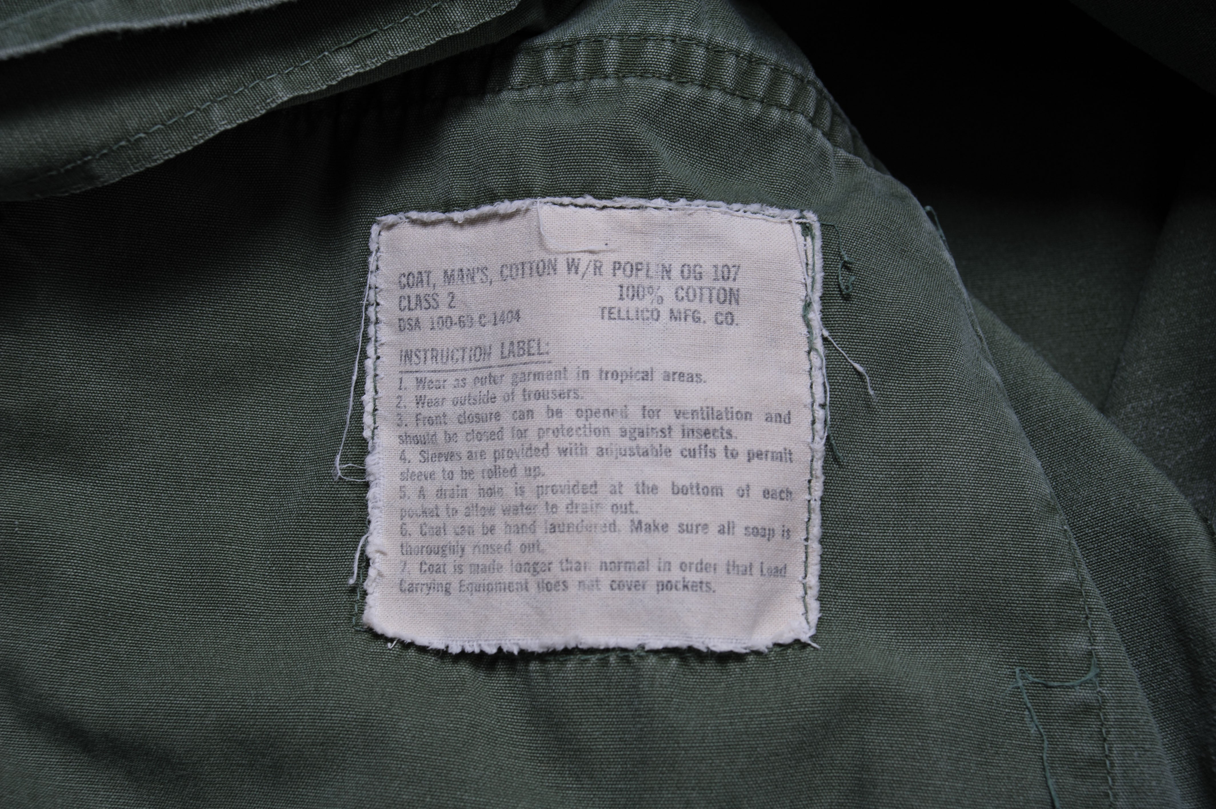 Vintage US Army Tropical Combat Jacket Ripstop 1969 Vietnam War Small Regular - Military Reenactment, Outdoor Adventure, and Collectible Apparel