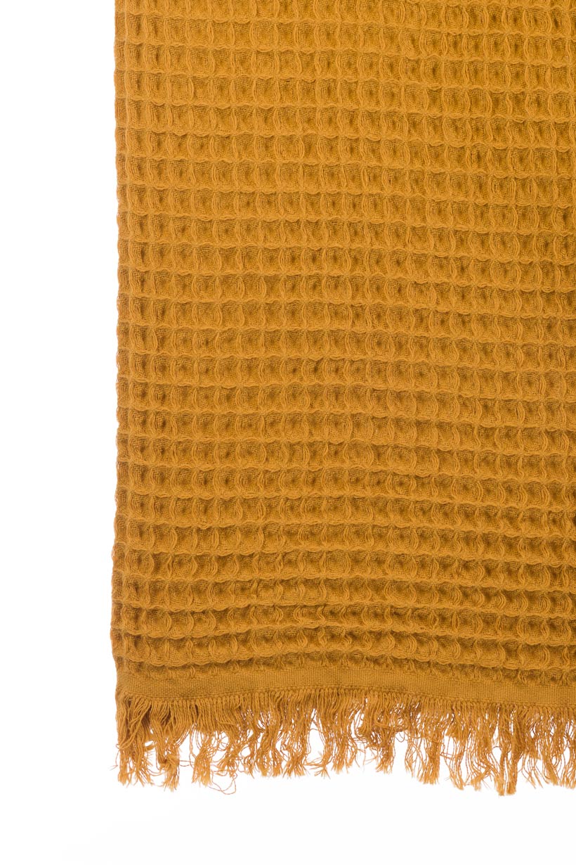 Premium Waffle Weave Turkish Towel - Soft, Absorbent & Quick-Drying Bath & Beach Towel for Spa, Pool, Yoga & Travel
