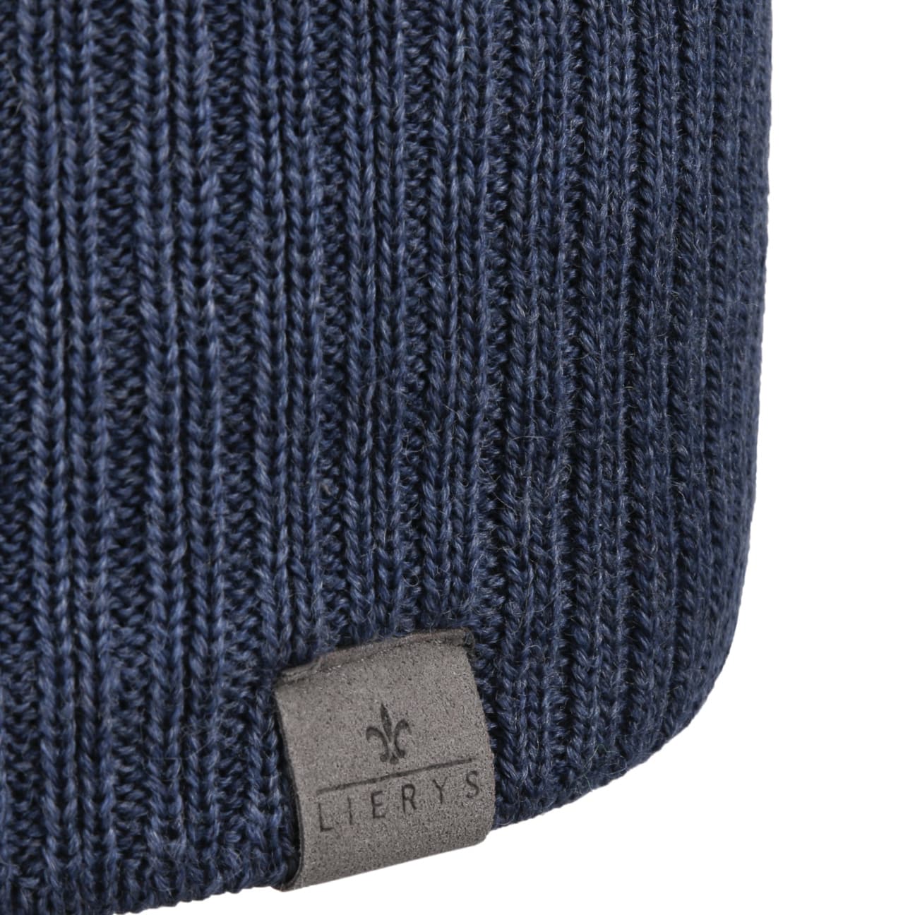 Lierys Fine Rip Merino Wool Beanie - Soft & Warm Winter Hat for Men & Women - Perfect for Skiing, Hiking & Outdoor Activities