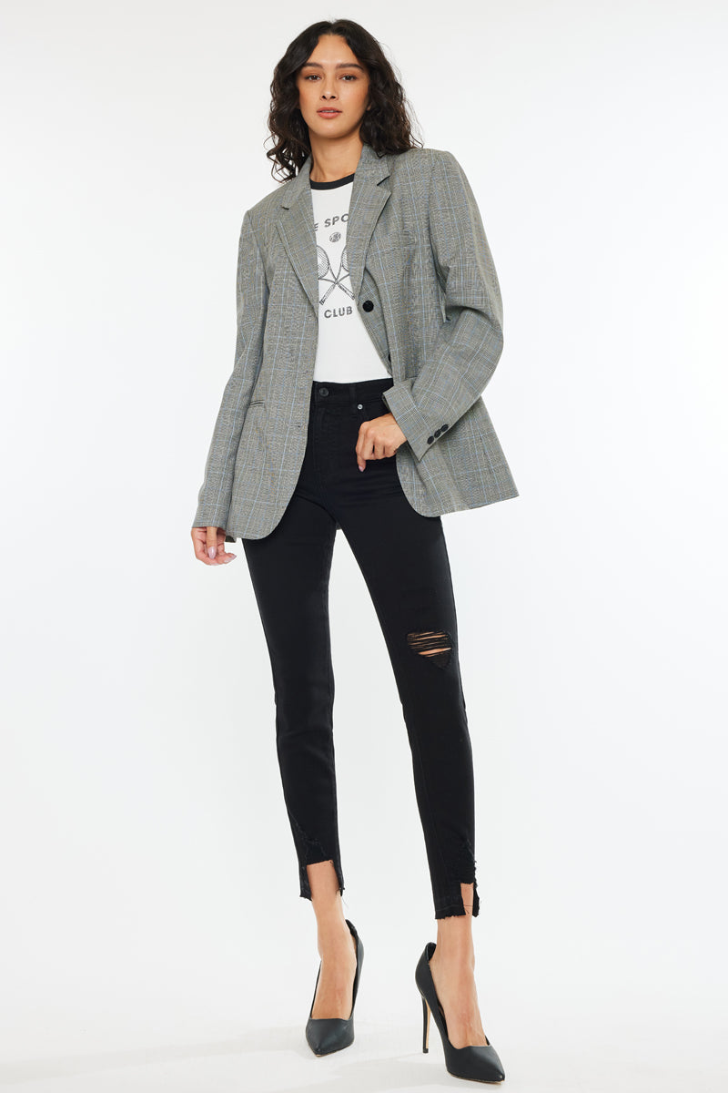 Pierson High Rise Ankle Skinny Jeans for Women - Stretch Denim Pants, Slim Fit, Comfortable & Trendy - Perfect for Casual Outfits, Workwear & Night Out
