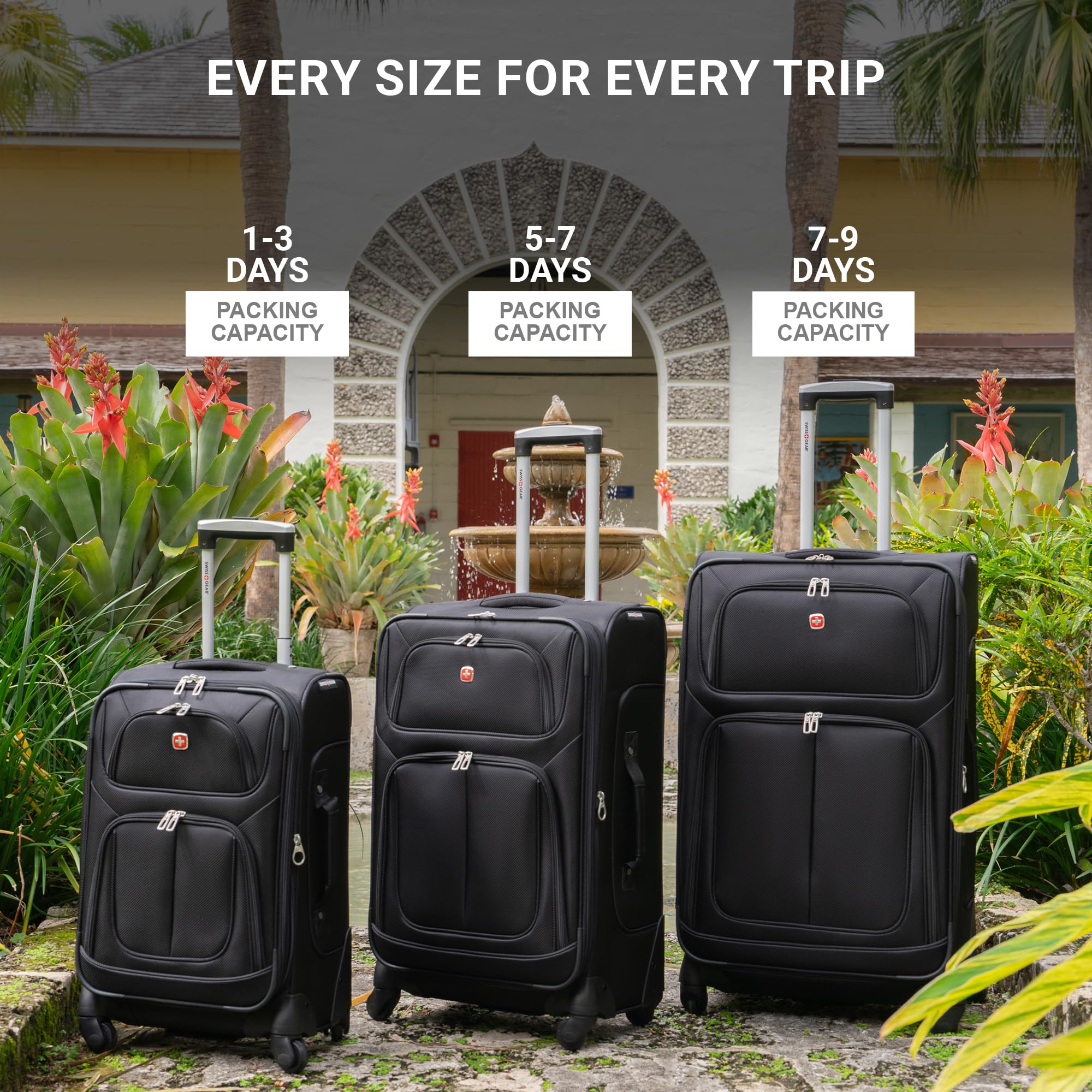SwissGear Sion Softside Expandable Luggage Set - 2-Piece (21