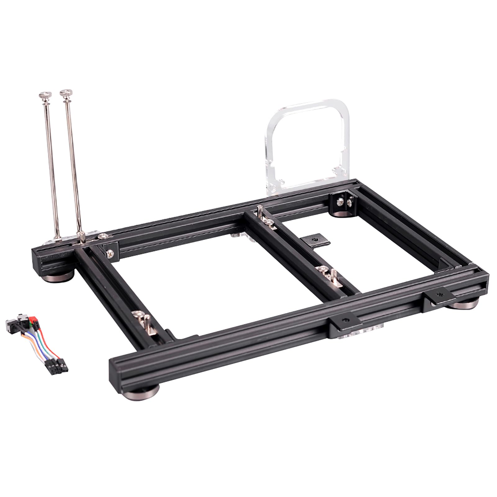 DIY Gaming Computer Case - Open Frame Test Bench for Mini ITX Motherboard | Overclock PC Case & Mod Base | Perfect for PC Builders & Hardware Enthusiasts