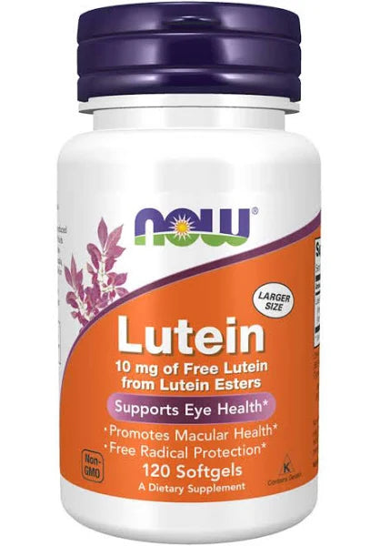 NOW Foods Lutein & Zeaxanthin Softgels - 60 Count | Eye Health Supplement with Antioxidants for Vision Support | Perfect for Computer Users & Aging Eyes