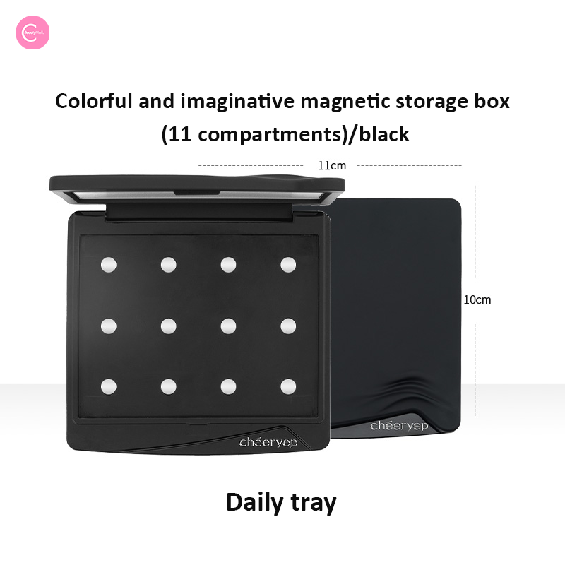 CHEERYEP Customizable Single Color Eyeshadow Palette - Build Your Perfect Makeup Look for Everyday Wear & Professional Use