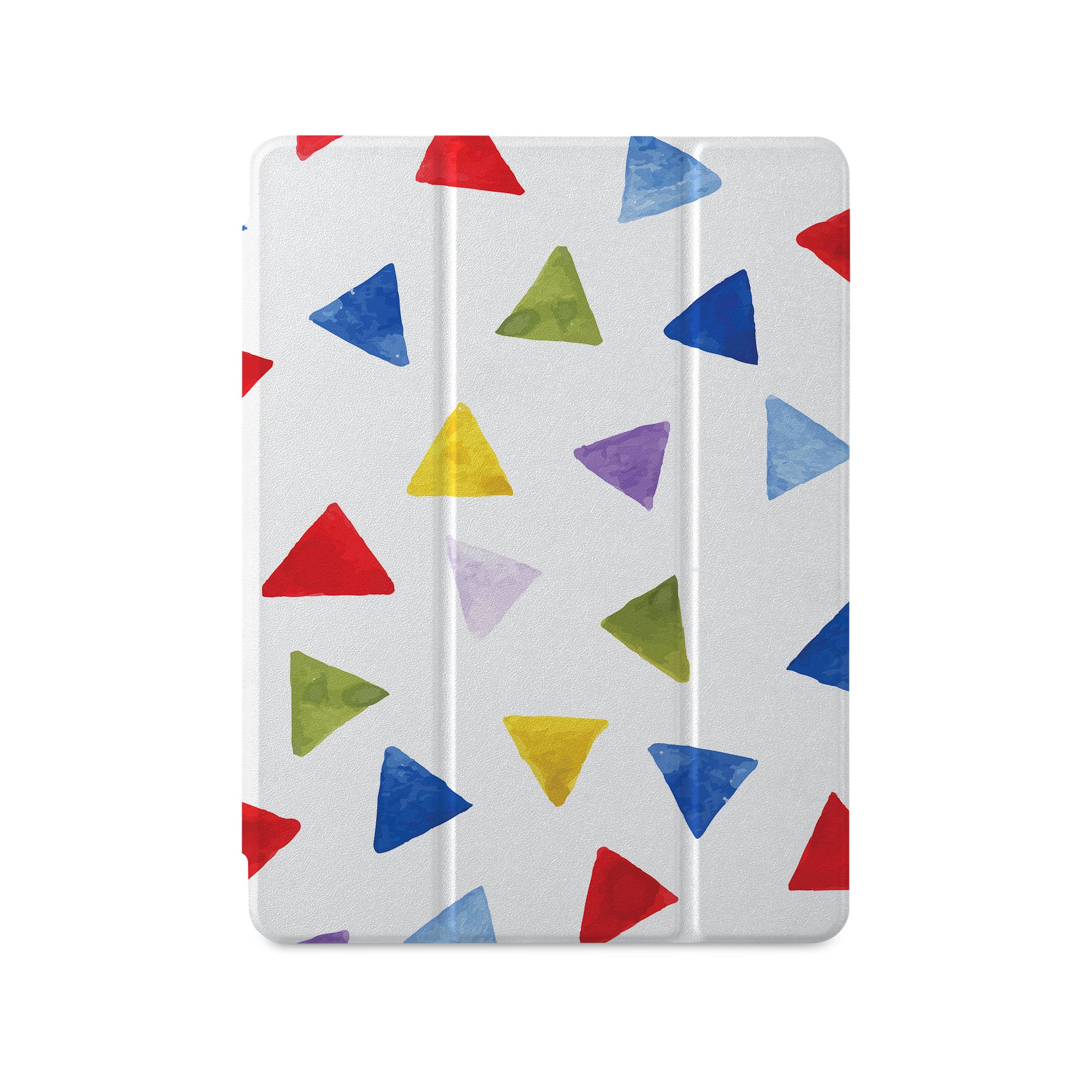 Premium iPad 360 Elite Case with Stylish Geometry Pattern - Protective Cover for iPad Pro/Air/Mini, 360° Rotating Stand for Work, Study & Entertainment