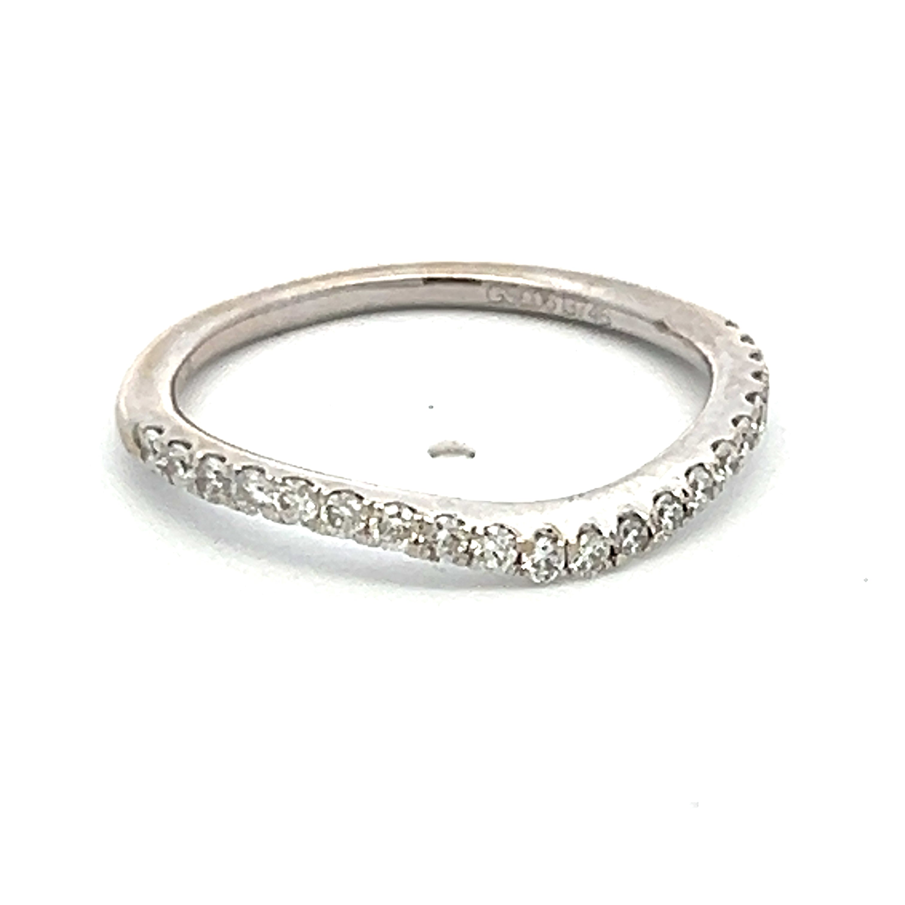 0.15 Carat Round Brilliant H VS1 Diamond Engagement Ring in 14K White Gold - Perfect for Proposals, Weddings & Anniversary Gifts