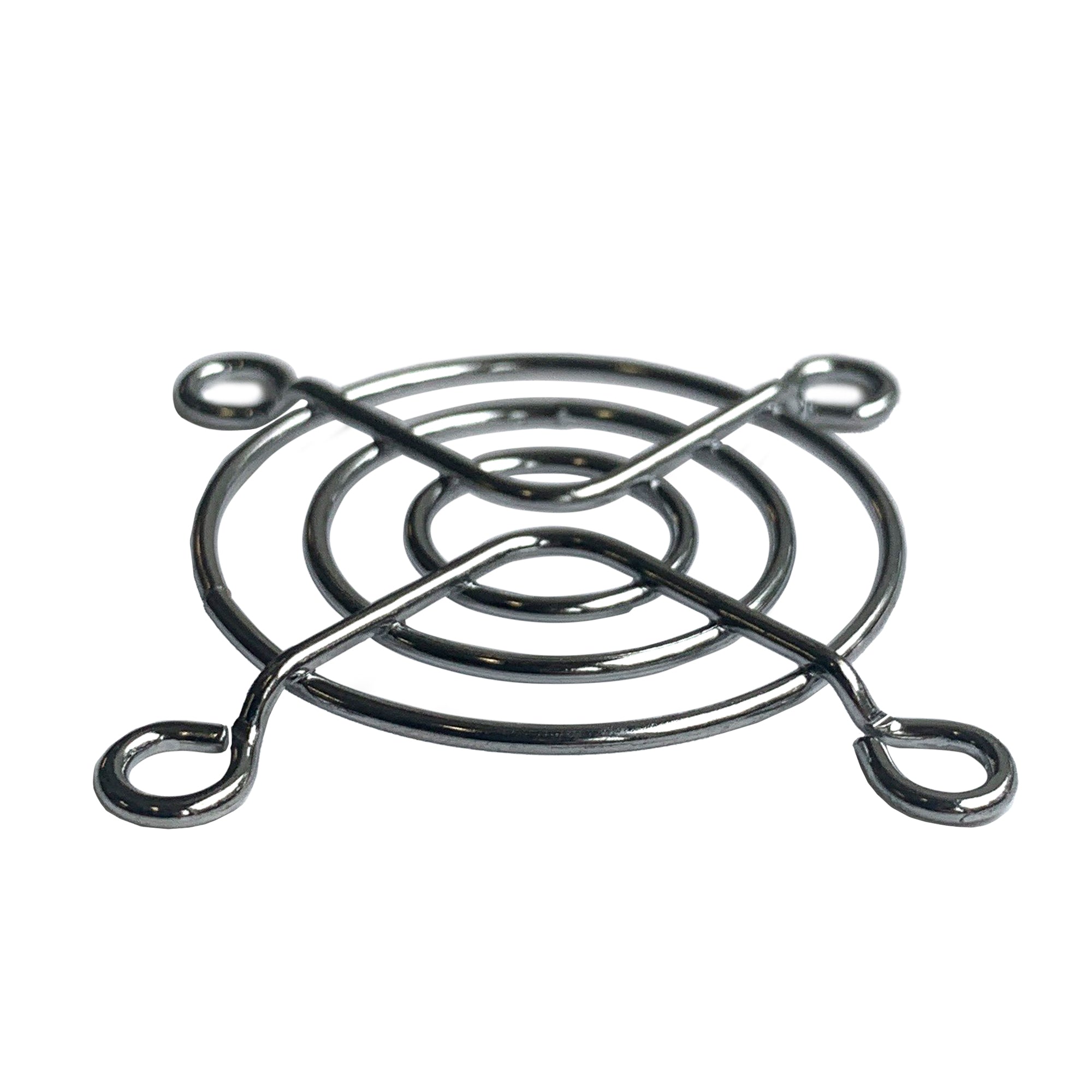 50mm Chrome Fan Grill - High-Quality PC Case Cooling Accessory for Gaming Rigs & Computer Builds - Perfect for Enhanced Airflow and Aesthetic PC Mods