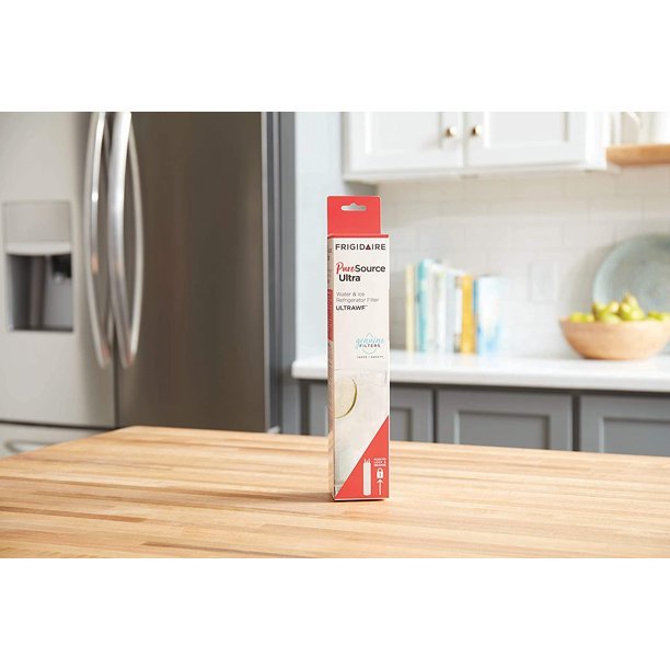 Frigidaire ULTRAWF Puresource Ultra Water Filter Replacement Cartridge - White | Compatible with Refrigerators & Ice Makers | Improves Water Taste & Purity for Drinking & Cooking