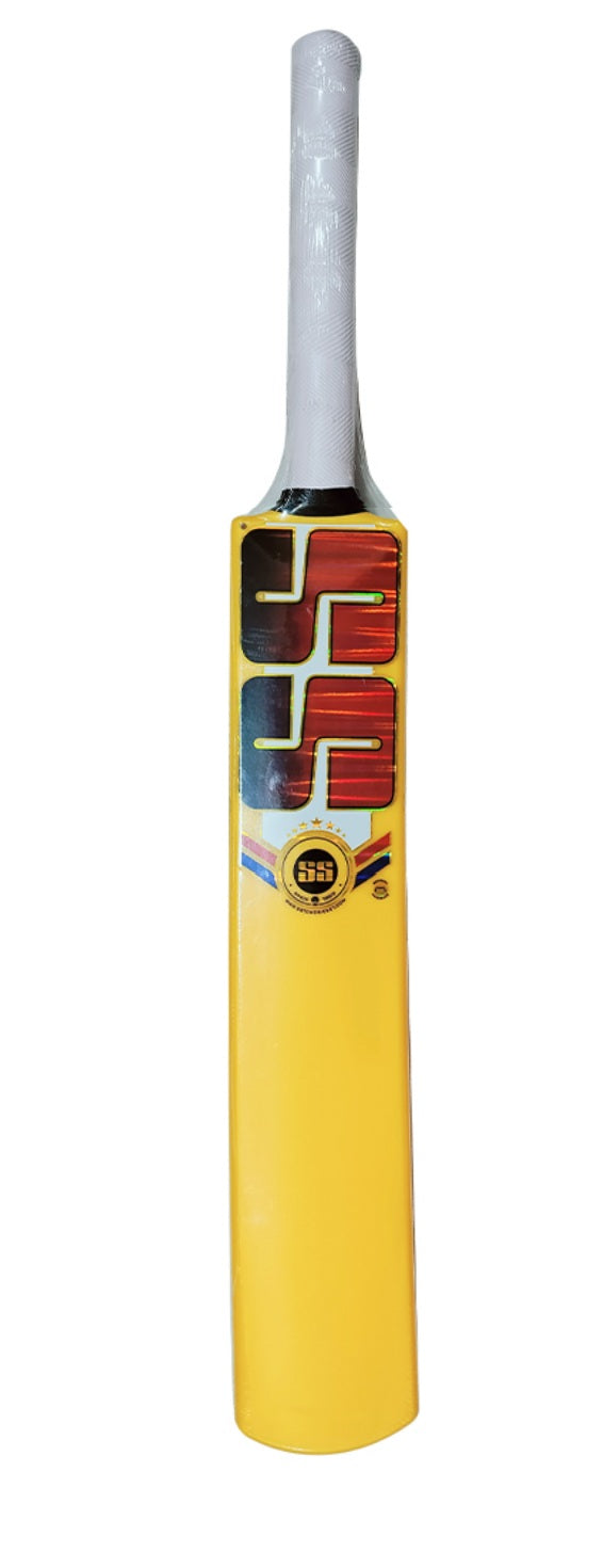 SS Plastic Cricket Bat Size 2 for Kids - Lightweight & Durable Training Cricket Bat for Children | Perfect for Backyard Practice, School Sports & Junior Cricket Leagues