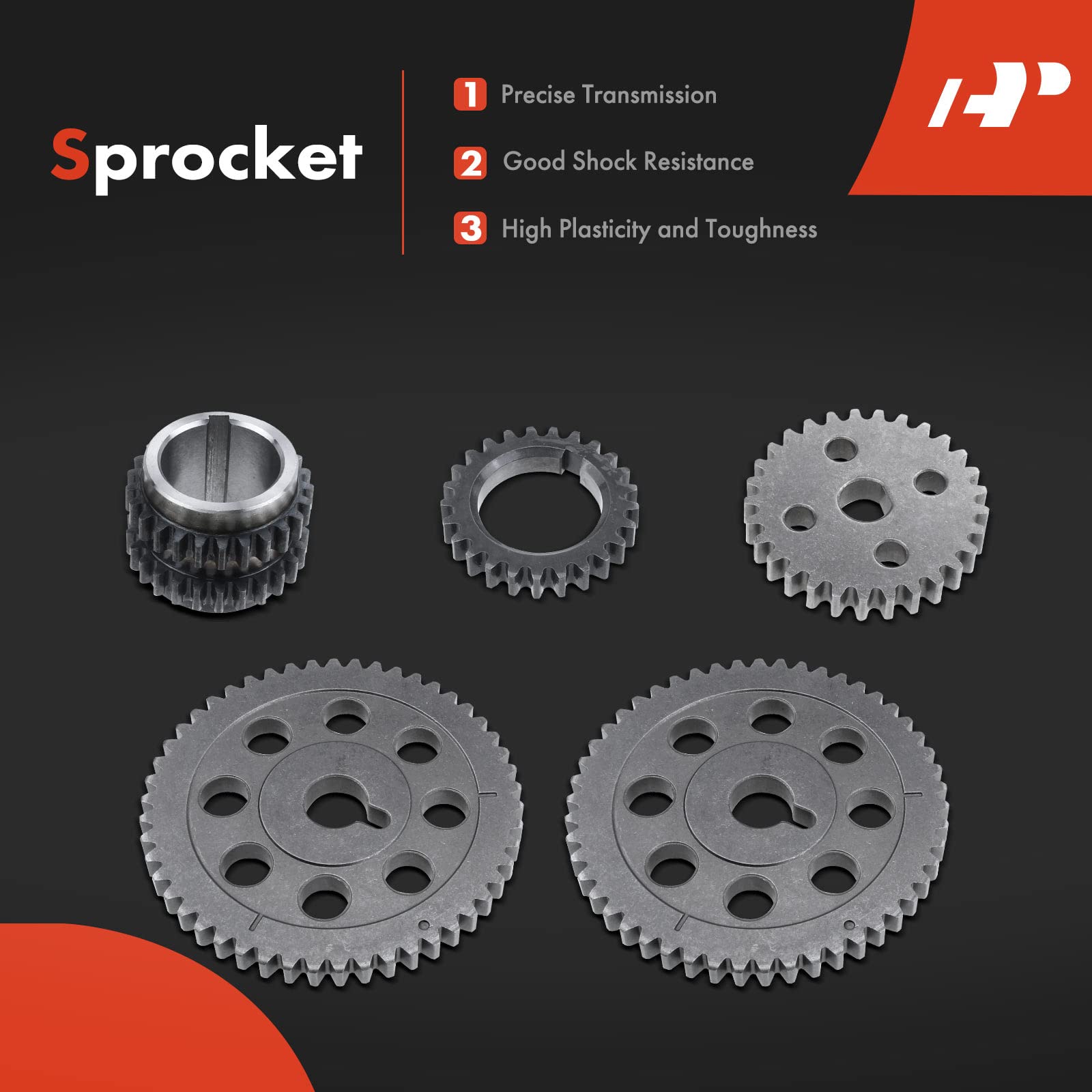 Premium Engine Timing Chain Kit with Tensioner & Guide - Compatible with Hyundai & Kia 3.3L 3.5L 3.8L DOHC Engines (Fits Azera 06-11, Santa Fe 07-12, Sonata, Sedona, Sorento 07-13 & More) - Perfect for Engine Repair & Maintenance