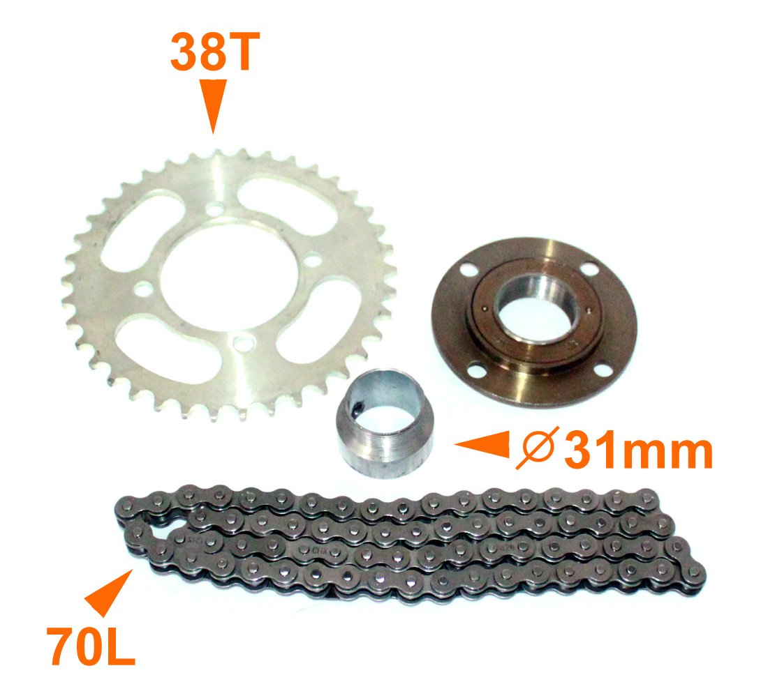 24V/36V/48V 450W Electric Rickshaw Motor Kit - DIY 3-Wheel Bicycle Conversion Kit with Brushed DC Motor & Gearbox | Perfect for E-Trike, Pedicab & Cargo Bike Upgrades (24V Upgrade Kit Included)