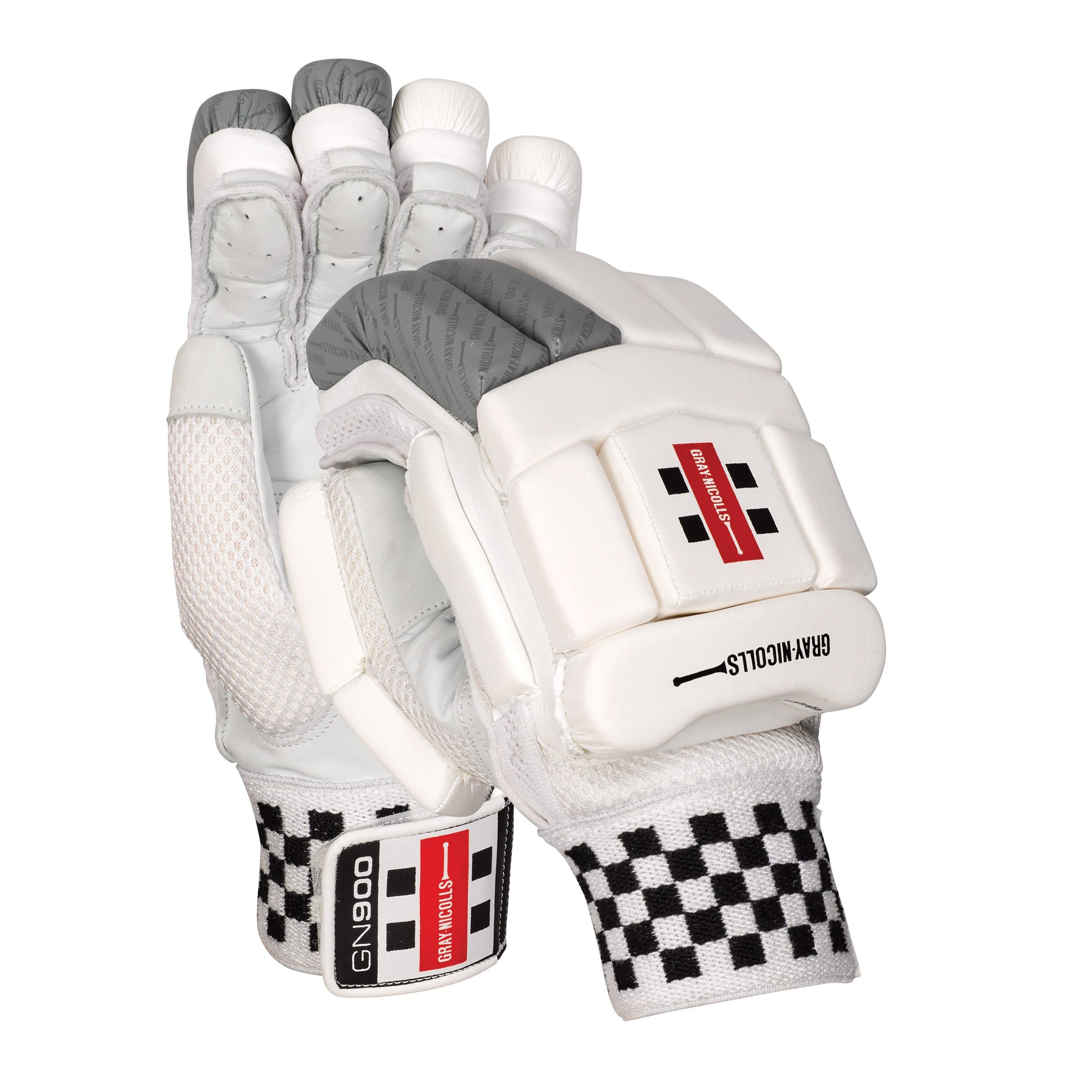 Gray Nicolls 900 Cricket Batting Gloves - Premium Leather Protection for Cricket Players - Perfect for Practice & Match Play