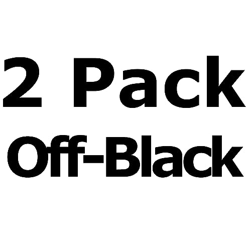 Off Black - 2 Pack