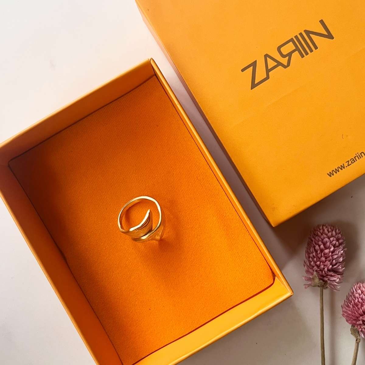 Bold in Gold Goldtone Statement Ring - Elegant Fashion Jewelry for Women, Perfect for Parties, Weddings & Special Occasions
